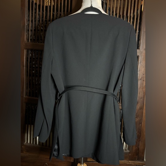 NWT- ZARA Belted Blazer -XL - Picture 4 of 5